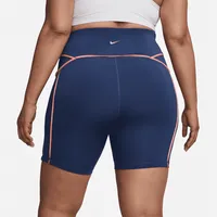 Nike Pro Women's Mid-Rise 7" Biker Shorts (Plus Size). Nike.com