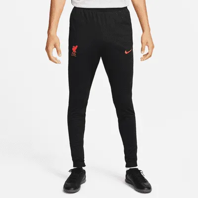 Liverpool FC Strike Away Men's Nike Dri-FIT Knit Soccer Track Pants. Nike.com