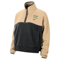 Oregon Swoosh Fly Women's Nike College 1/4-Zip Top. Nike.com