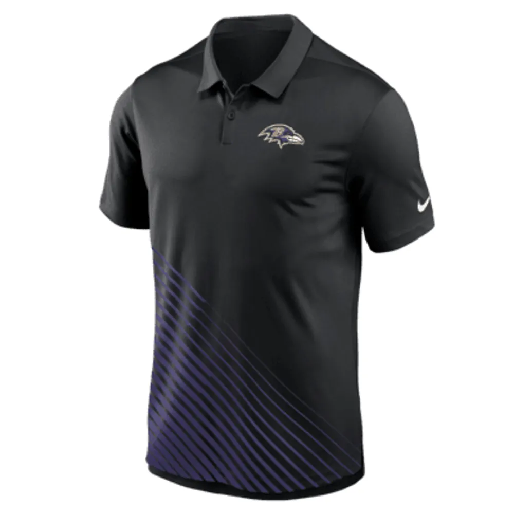 Nike Dri-fit Yard Line (nfl Pittsburgh Steelers) Polo In Black