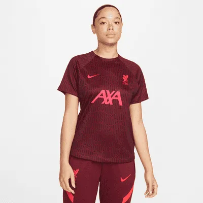 Liverpool FC Women's Nike Dri-FIT Pre-Match Soccer Top. Nike.com