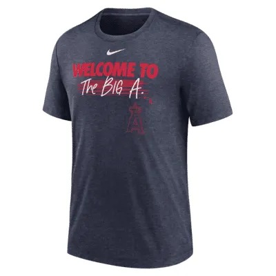 Nike Home Spin (MLB Los Angeles Angels) Men's T-Shirt. Nike.com