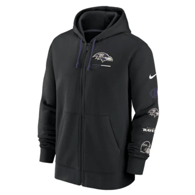 Seattle Seahawks Sideline Club Men's Nike NFL Full-Zip Hoodie