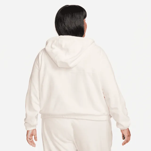 Nike Therma-FIT One Women's Oversized Full-Zip Fleece Hoodie. Nike LU