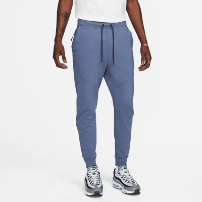 Nike Sportswear Tech Fleece Slim Fit Joggers Grey - DK GREY HEATHER/BLACK