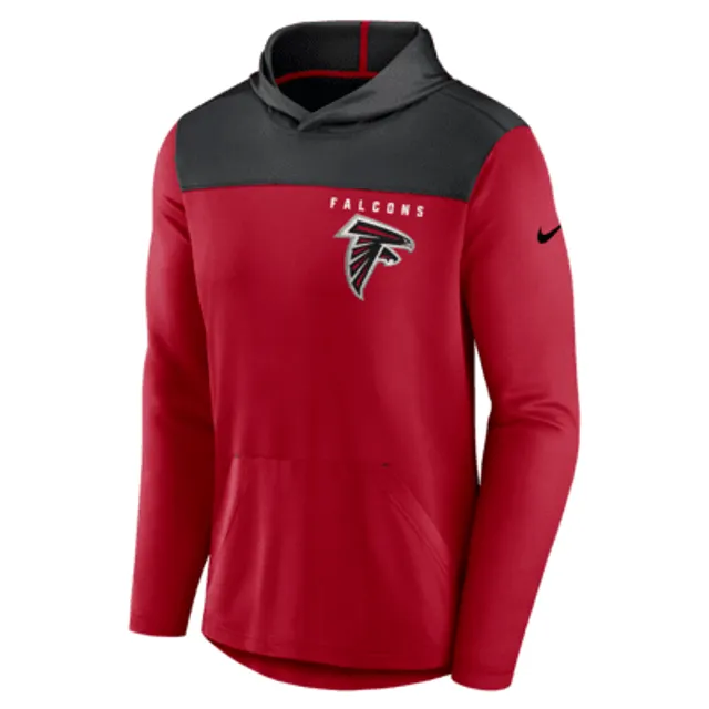 Women's Nike Black Atlanta Falcons Sideline Stack Performance Pullover  Hoodie