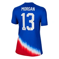 Alex Morgan USWNT 2024 Stadium Away Women's Nike Dri-FIT Soccer Jersey. Nike.com
