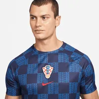 Croatia Men's Nike Dri-FIT Pre-Match Soccer Top. Nike.com