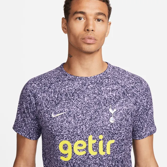 Tottenham Hotspur Puma Jersey Mens Medium Purple Soccer Top Kit