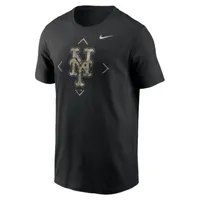 New York Mets Camo Logo Men's Nike MLB T-Shirt. Nike.com