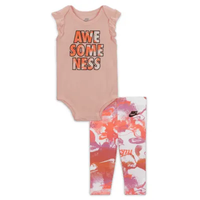 Nike Baby (0-9M) Bodysuit and Leggings Set. Nike.com