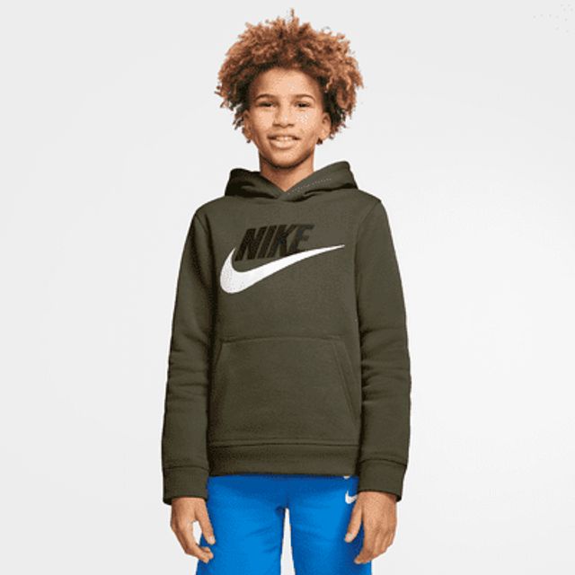 Nike Sportswear Club fleece hoodie - Green – Footkorner