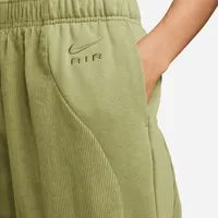 Nike Air Women's High-Waisted Corduroy Fleece Pants. Nike.com