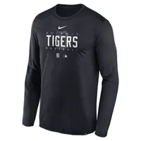 Nike Dri-FIT Team Legend (MLB Detroit Tigers) Men's Long-Sleeve T-Shirt. Nike.com