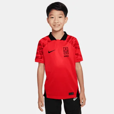 Korea 2022 Stadium Home Big Kids' Nike Dri-FIT Soccer Jersey. Nike.com