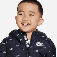 Nike Little Kids' Printed Hooded Jacket. Nike.com