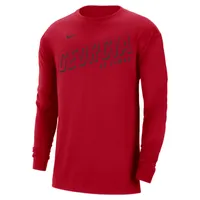 Georgia Men's Nike College Long-Sleeve Max90 T-Shirt. Nike.com