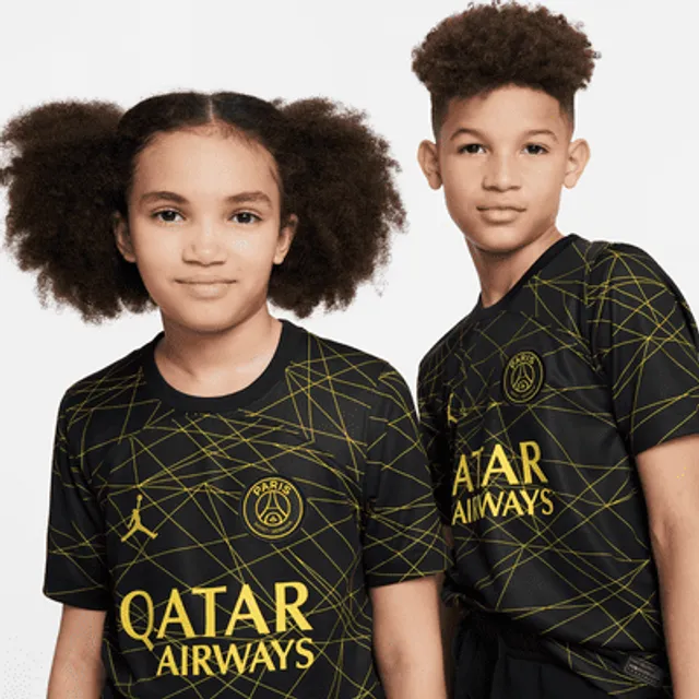 Paris Saint-Germain 2022/23 Stadium Away (Kylian Mbappe) Big Kids' Nike  Dri-FIT Soccer Jersey.