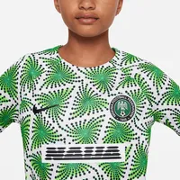 Nigeria Academy Pro Big Kids' Nike Dri-FIT Pre-Match Soccer Top. Nike.com