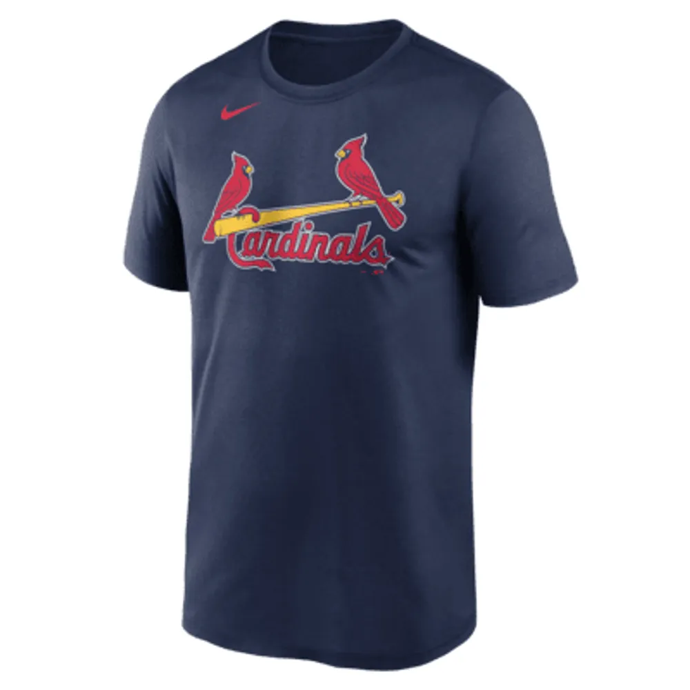 Nike St Louis Cardinals Red Wordmark Short Sleeve T Shirt