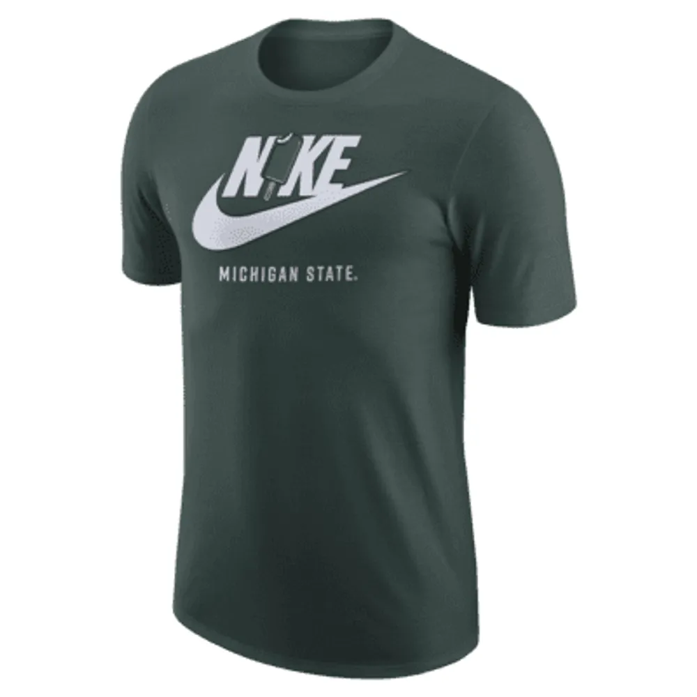 Michigan State Men's Nike College Crew-Neck T-Shirt. Nike.com