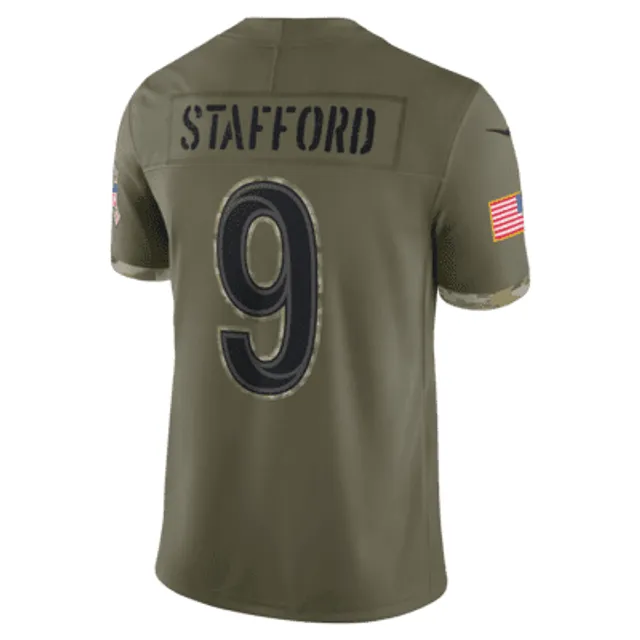 : Nike Matthew Stafford Los Angeles Rams NFL Men's White Road  On-Field Game Day Jersey : Sports & Outdoors