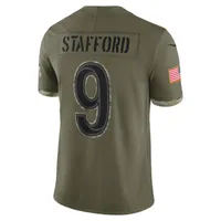 NFL Los Angeles Rams Salute to Service (Aaron Donald) Men's Limited Football Jersey. Nike.com