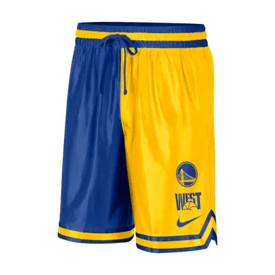 Golden State Warriors Courtside Men's Nike Dri-FIT NBA Graphic Shorts. Nike.com