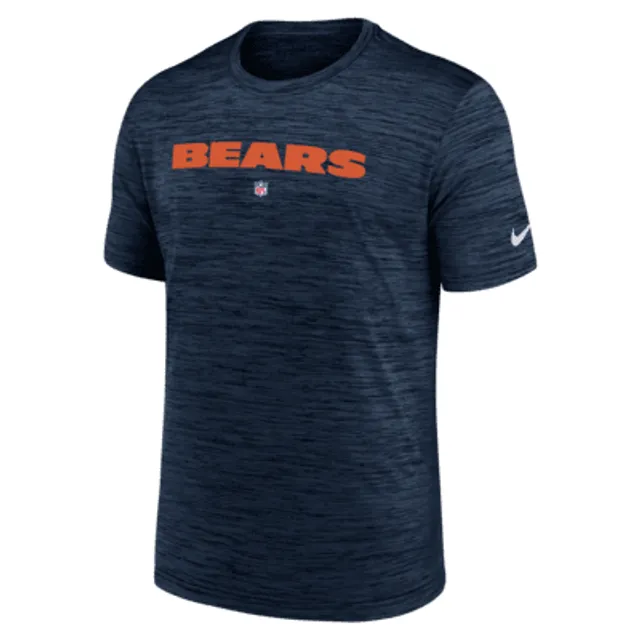 Nike Men's Dri-Fit Sideline Velocity (NFL Chicago Bears) Long-Sleeve T-Shirt in Grey, Size: Small | 00KX06G7Q-078