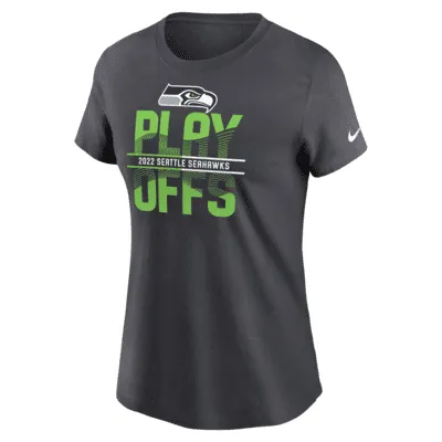 Nike 2022 NFL Playoffs Iconic (NFL Seattle Seahawks) Women's T-Shirt. Nike.com