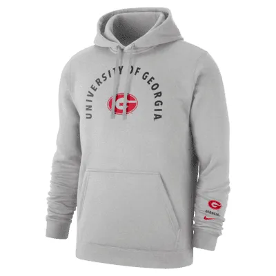 Nike College (Georgia) Men's Logo Hoodie. Nike.com