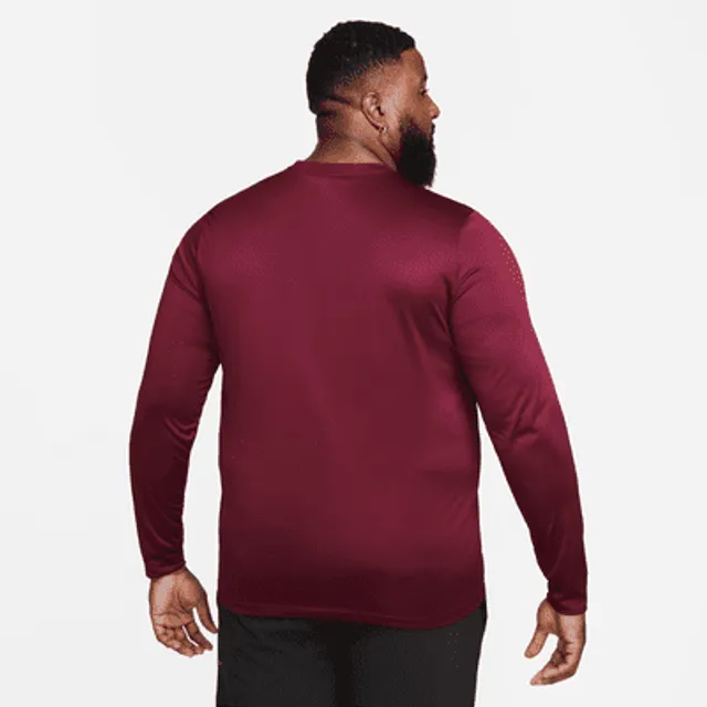 Maroon Long Sleeve Legend Tee