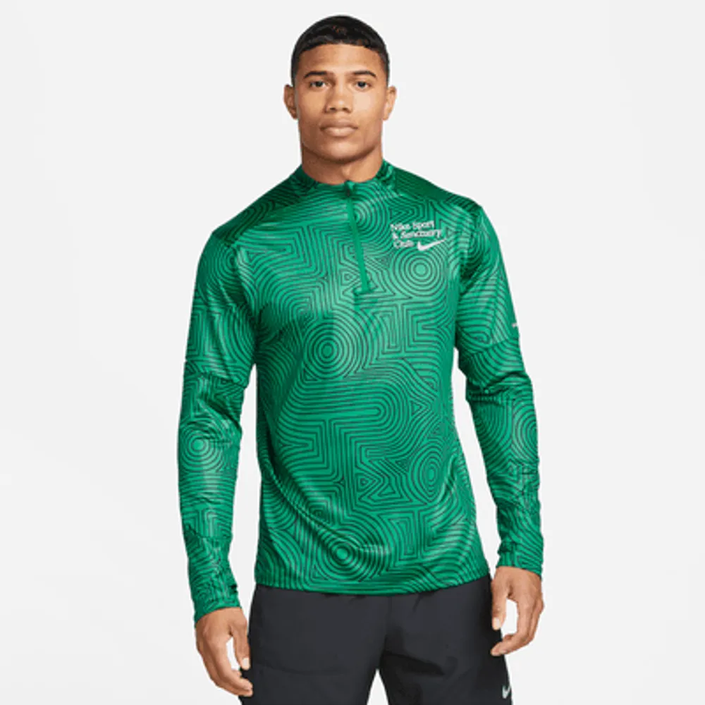 Nike Men's Dri-Fit Element Zip Running Top