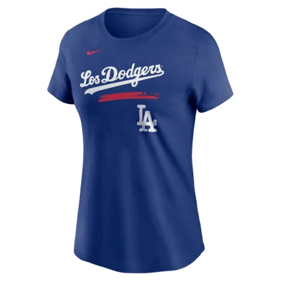 Nike City Connect Wordmark (MLB Los Angeles Dodgers) Women's T-Shirt. Nike.com