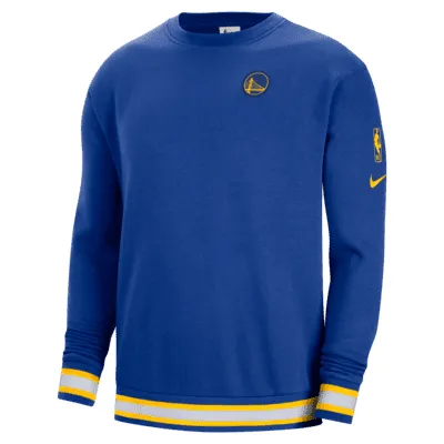 Golden State Warriors Courtside Men's Nike NBA Fleece Sweatshirt. Nike.com