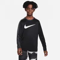 Nike Dri-FIT Big Kids' (Boys') Long-Sleeve Training Top. Nike.com