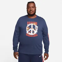 Nike Men's Long-Sleeve Basketball T-Shirt. Nike.com