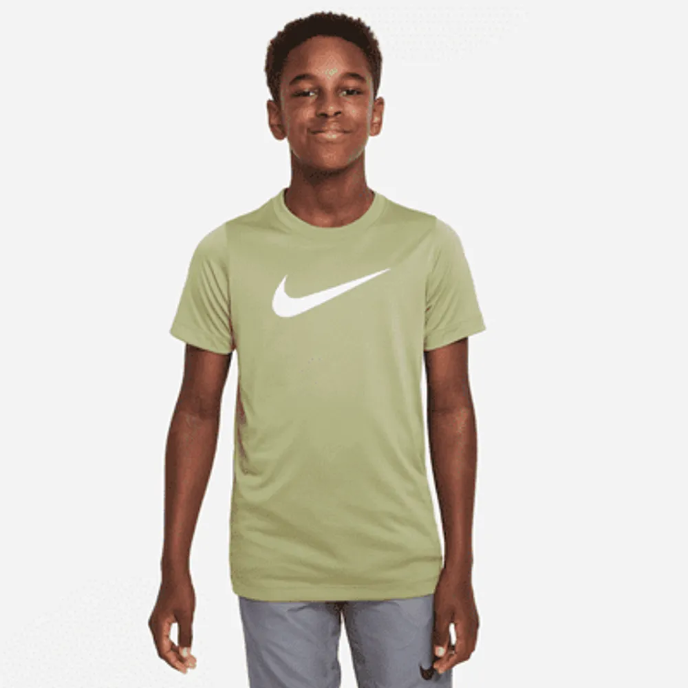 Maak een bed meloen gewoon Nike Dri-FIT Legend Big Kids' (Boys') T-Shirt. Nike.com | The Summit at  Fritz Farm