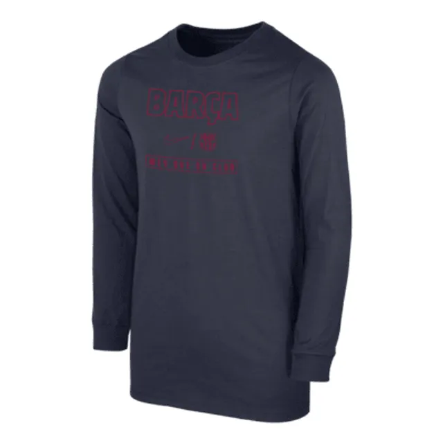 Men's Nike Heather Charcoal Chelsea Legend Long Sleeve T-Shirt