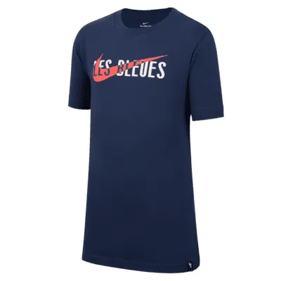 Tee-shirt de football FFF pour Enfant plus âgé. Nike FR