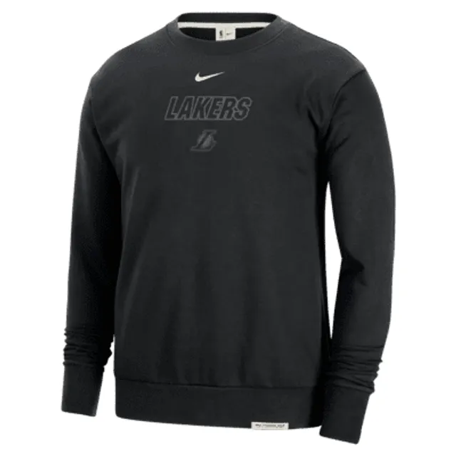 Los Angeles Lakers Nike Long Sleeve Practice T-Shirt - Black - Mens