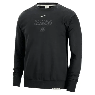 Los Angeles Lakers Standard Issue Men's Nike Dri-FIT NBA Sweatshirt. Nike.com