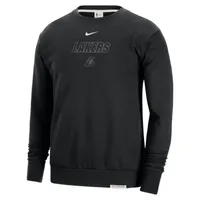 Los Angeles Lakers Standard Issue Men's Nike Dri-FIT NBA Sweatshirt. Nike.com