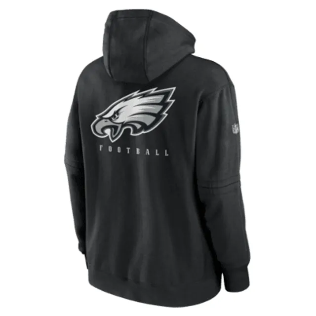 Philadelphia Eagles Color Block Men's Nike NFL Pullover Hoodie.