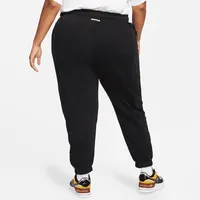 Nike Air Women's Mid-Rise Fleece Joggers (Plus Size). Nike.com