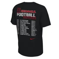 Georgia Schedule Men's Nike College T-Shirt. Nike.com