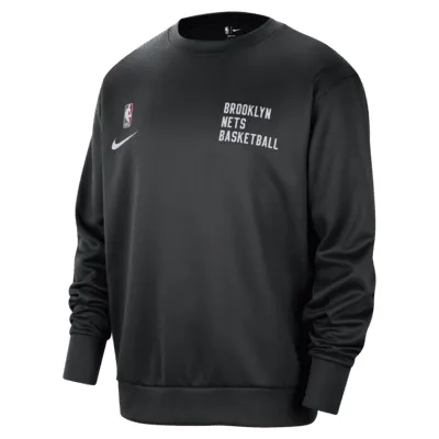 Brooklyn Nets Spotlight Men's Nike Dri-FIT NBA Crew-Neck Sweatshirt. Nike.com