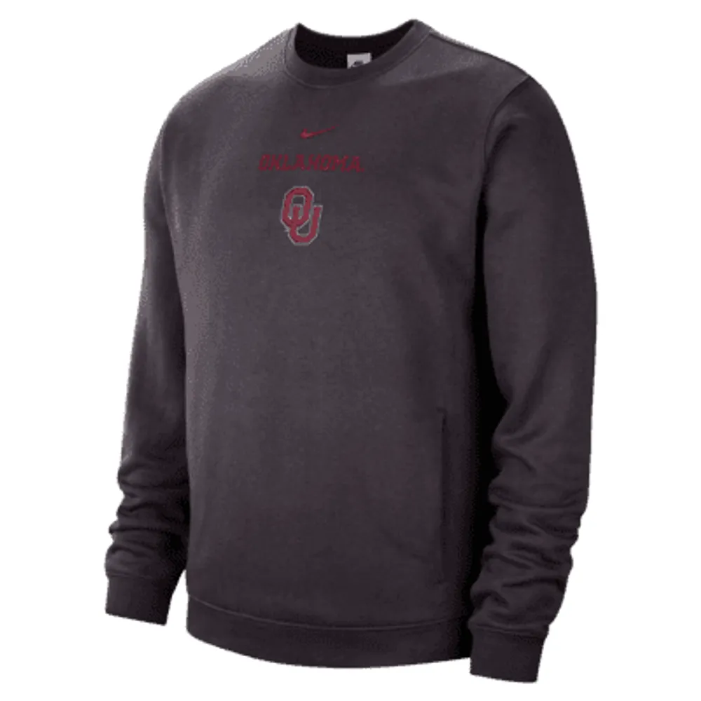 Nike College Club Fleece (Oklahoma) Men's Sweatshirt. Nike.com