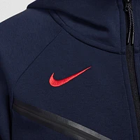 USMNT Tech Fleece Windrunner Women's Nike Soccer Full-Zip Hoodie. Nike.com