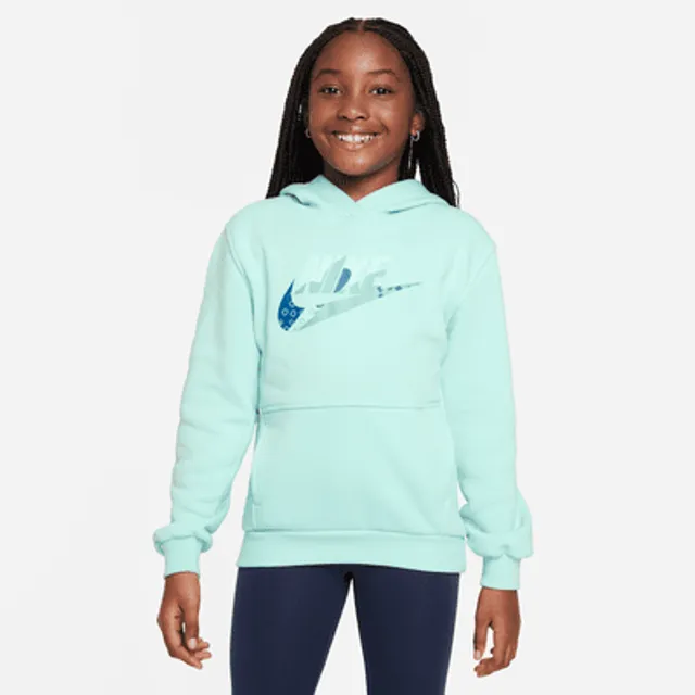 Nike Sportswear Club Fleece Big Kids' Graphic Pullover Hoodie